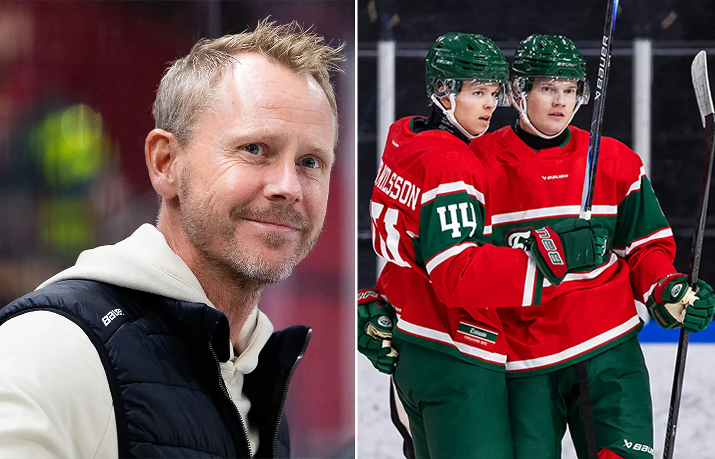 Dower Nilsson hyllas - efter Ohlssons debutmach i Frölunda