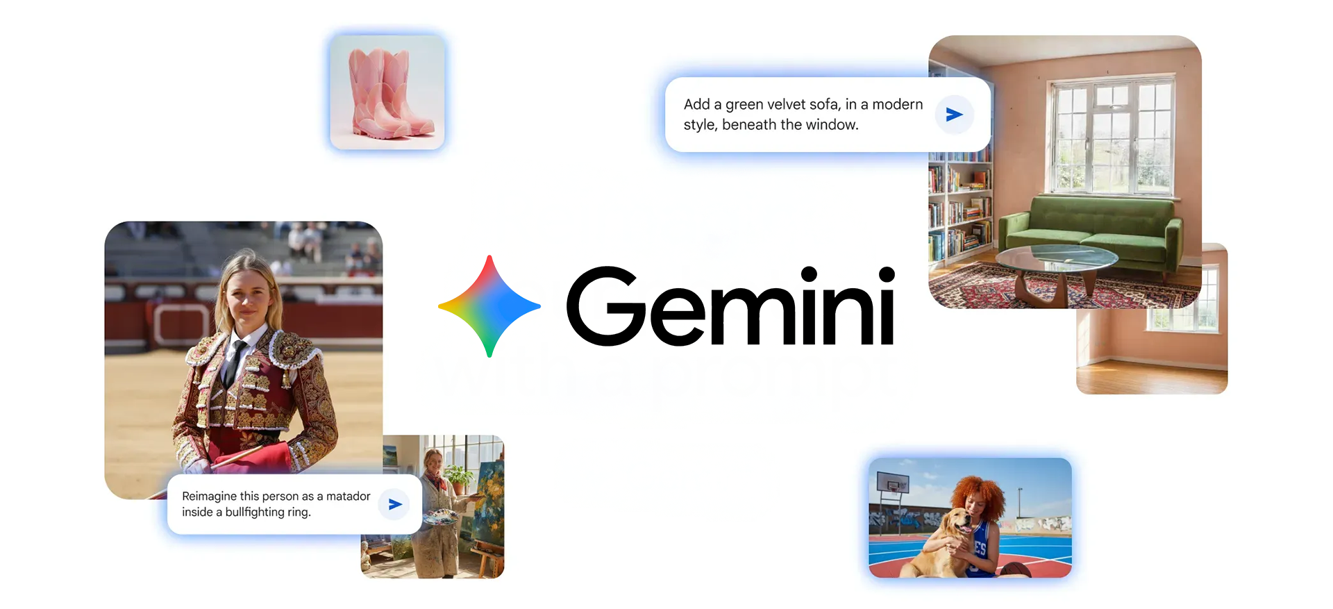 Google uppgraderar bildredigeringen i Gemini