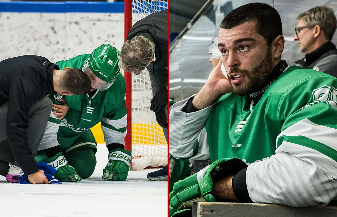 Oro för Rögle – stjärnvärvningen klev av skadad