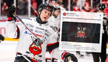 Personliga påhopp mot Nybro Vikings - efter nödropet