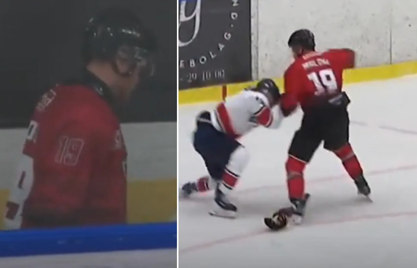 Här kastar Örebro-värvningen, Sean Malone, handskarna