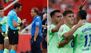 Barca tog premiärseger – Mallorca åkte på dubbla utvisningar