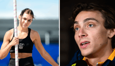 Lillasyster Duplantis gör debut – storebror nervös