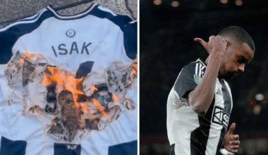 Fansens ilska mot Alexander Isak: Eldar upp tröjan