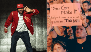 Förvrängda ansikten i klipp på Will Smiths ”publik”