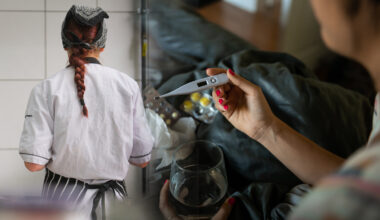 Kockar, kallskänkor och städare blir oftare sjuka