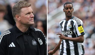 Eddie Howe kan inte övertala Isak att stanna: "Då skulle jag gjort det redan"