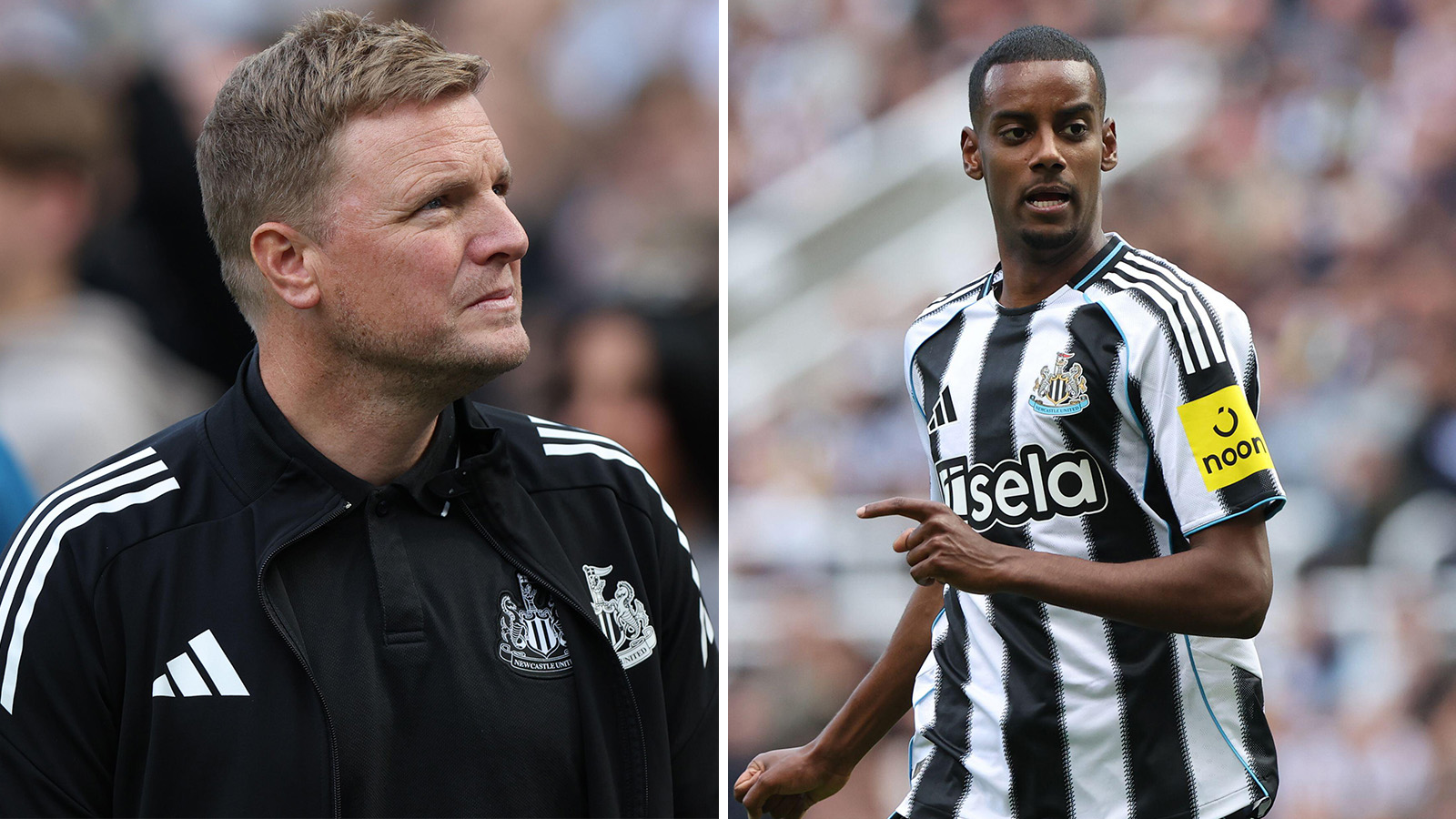Eddie Howe kan inte övertala Isak att stanna: "Då skulle jag gjort det redan"