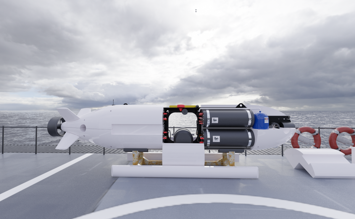 Undervattensdrönare ska stärka säkerheten i Östersjön