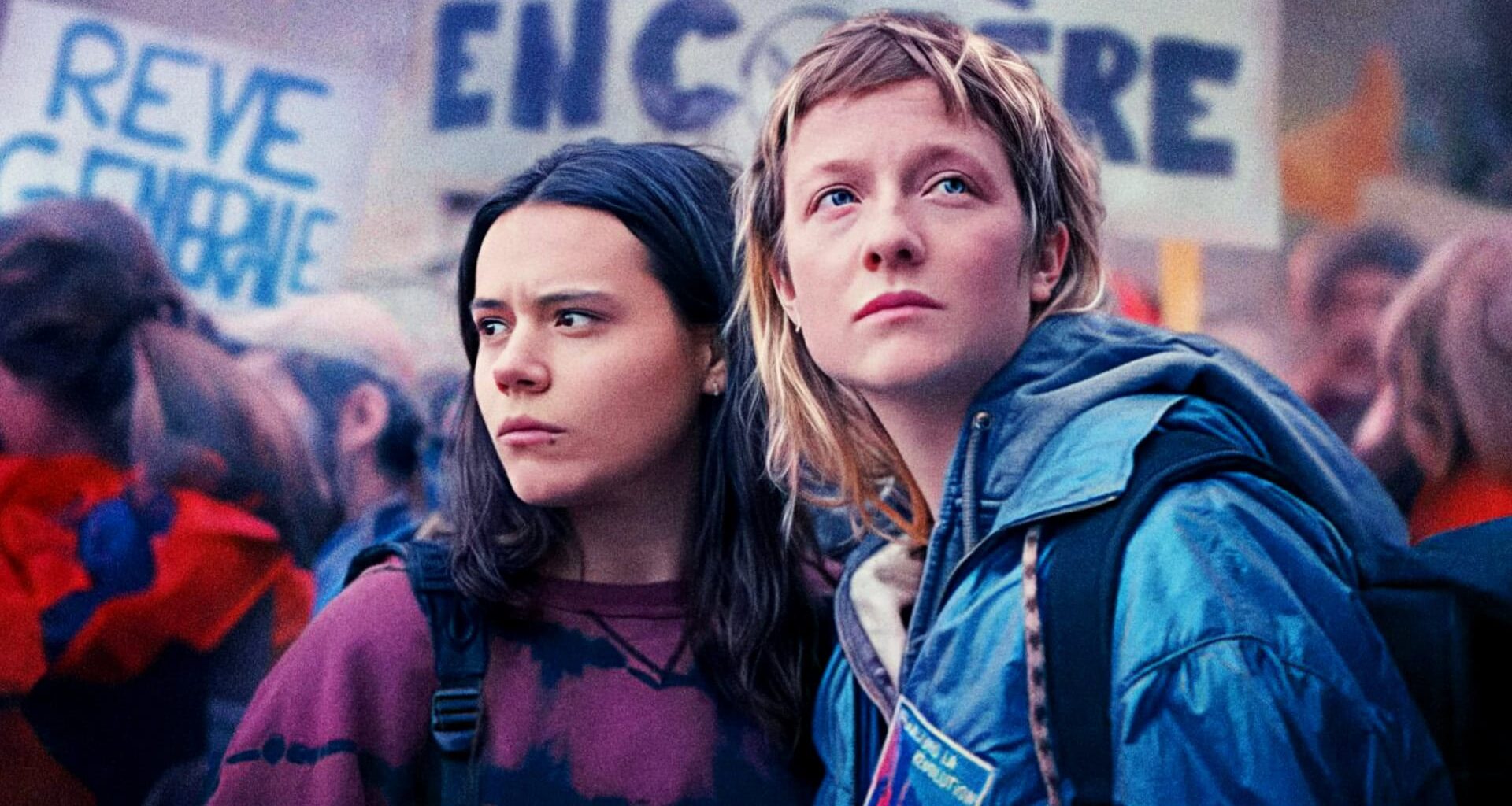 Lilith Grasmug och Josefa Heinsius i ”På vilket språk drömmer du?”