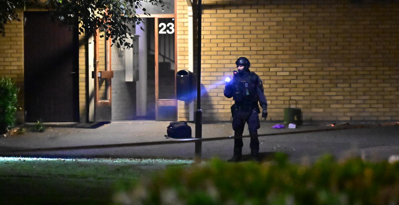 Explosion kopplas till skjutning i Grästorp