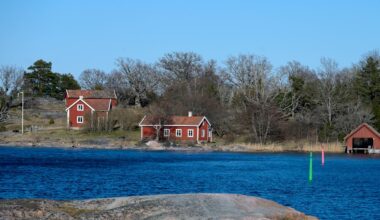 Polisen spärrade av naturreservat efter larm