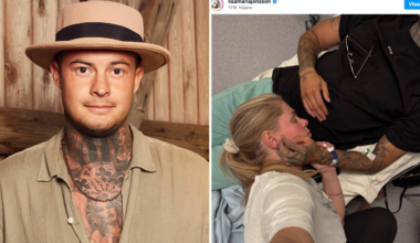 Tim Mäklin lades in på sjukhus med bakterie i blodet