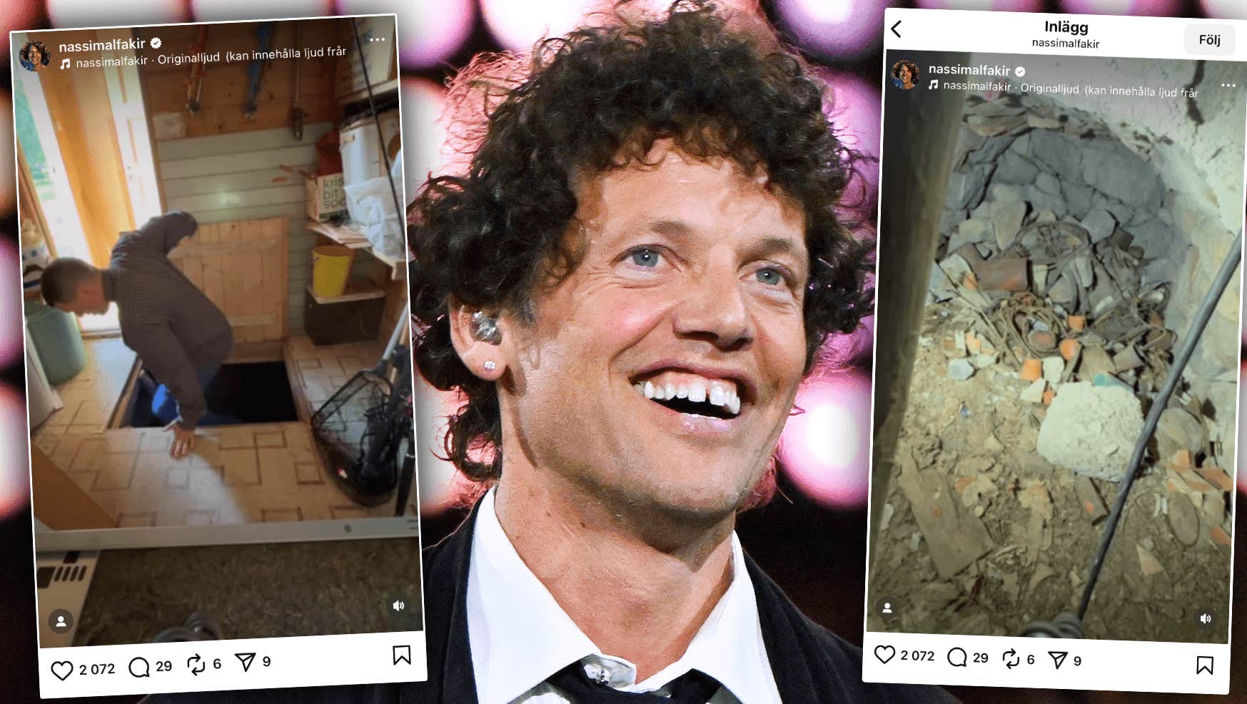 Tv-profilens otäcka fynd i underjorden: ”Mystiskt”