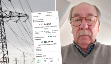 Lennarts chock över elpriset: ”Vansinne”