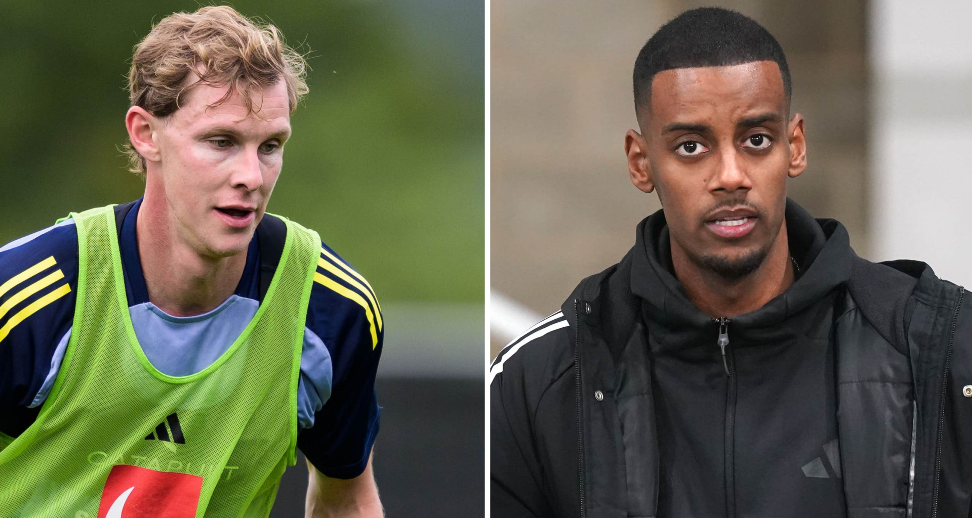 Emil Krafth stöttar Alexander Isak | Premier League