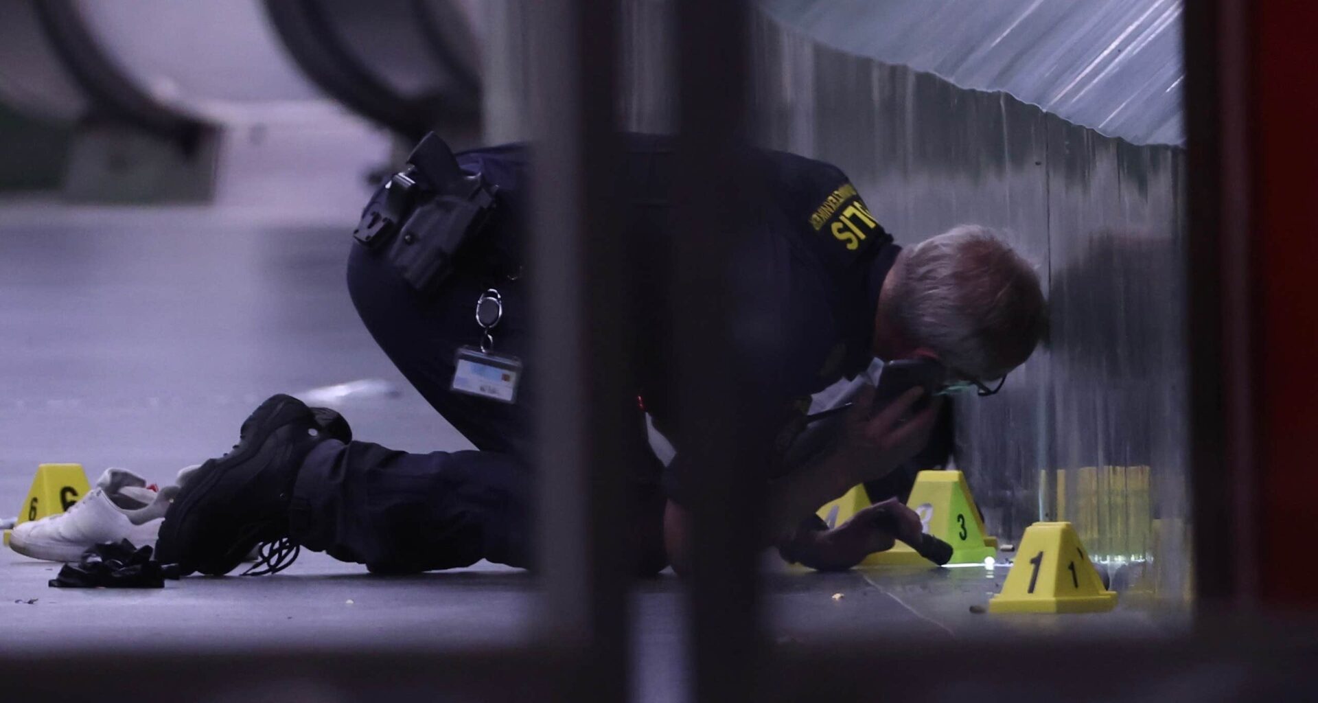 En gripen för skjutningen i Alby
