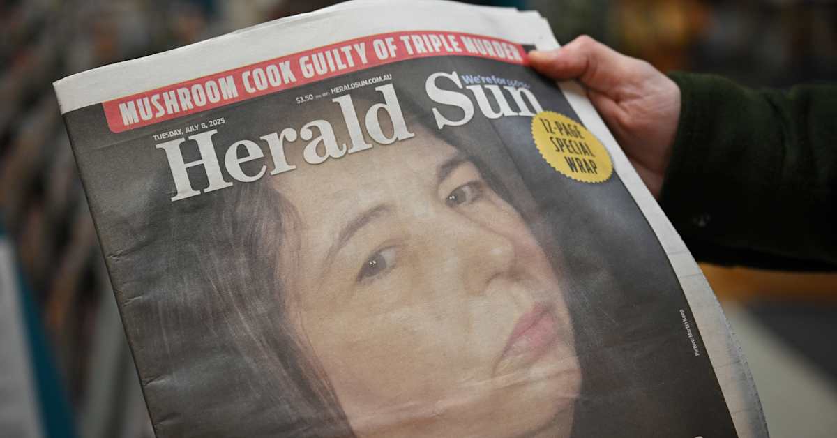 Australisk kvinna får livstid i fängelse för giftsvampsmord | Utrikes