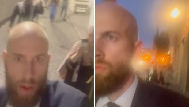 Carl-Oskar Bohlin förföljd
av Palestinaaktivister