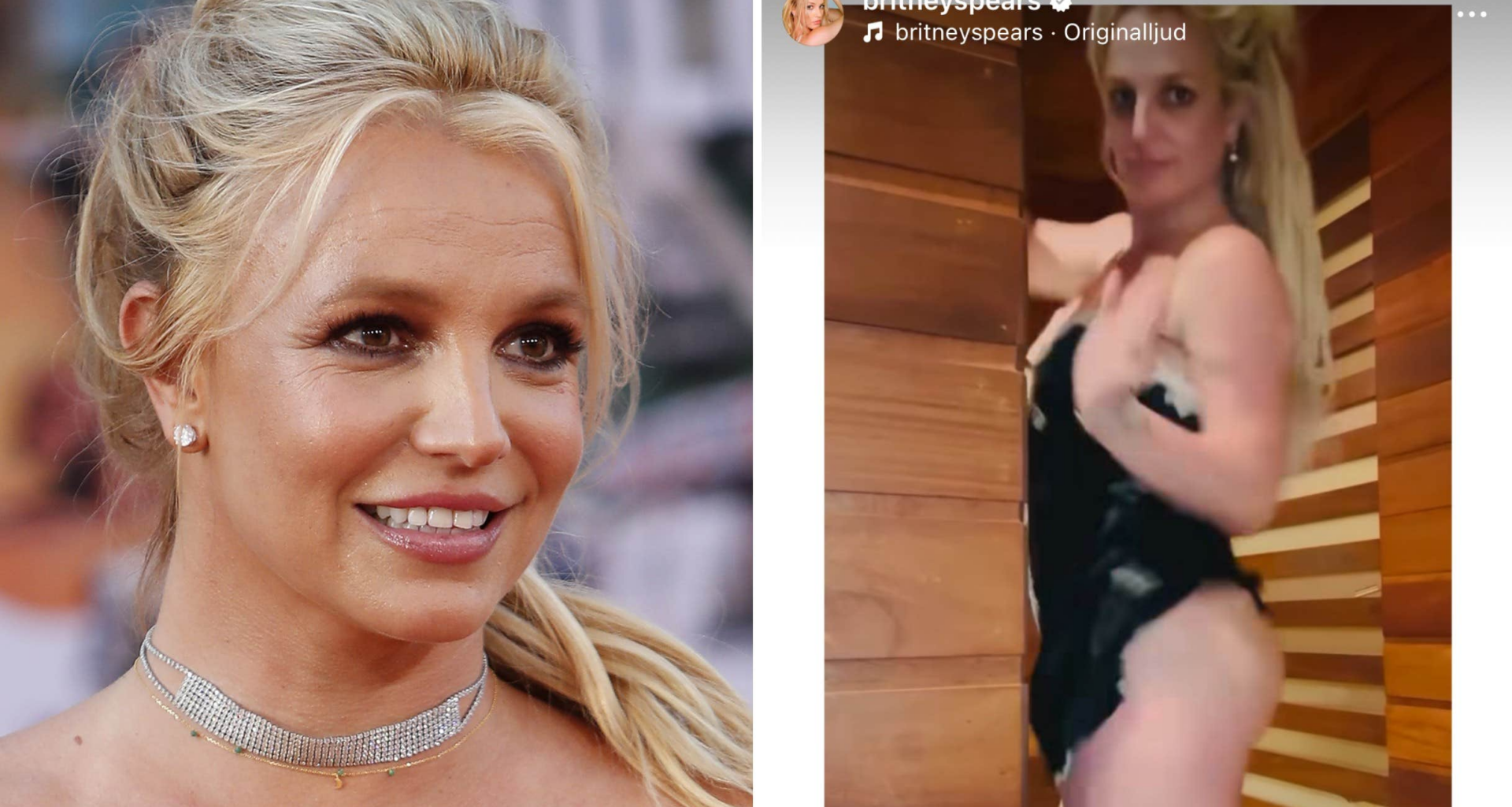 Uppgifter: Vännerna
är oroliga för Britney