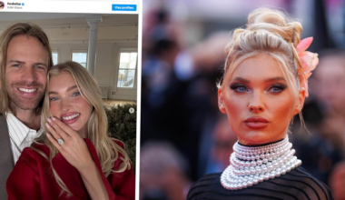Elsa Hosk har förlovat sig med Tom Daly – visar upp ringen