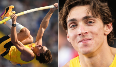 Speciella detaljen på Duplantis skor • Förklaringen till blodiga bilderna