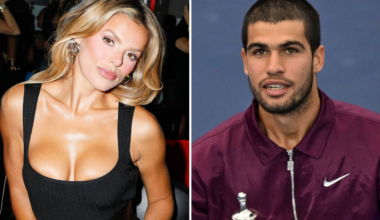 Carlos Alcaraz dejtar modellen Brooks Nader