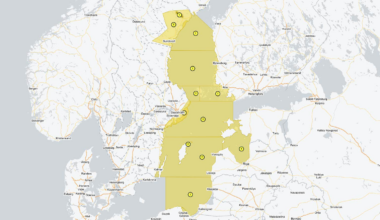 SMHI varnar för blåst och regn i Sörmland och Gotland