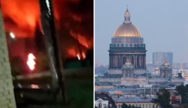 Över 200 drönare nedskjutna över Ryssland