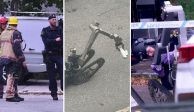 Bomblarm i Hägersten – mystiskt föremål omhändertaget