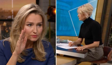 Buschs ilska efter Strömstedts fråga i Nyhetsmorgon