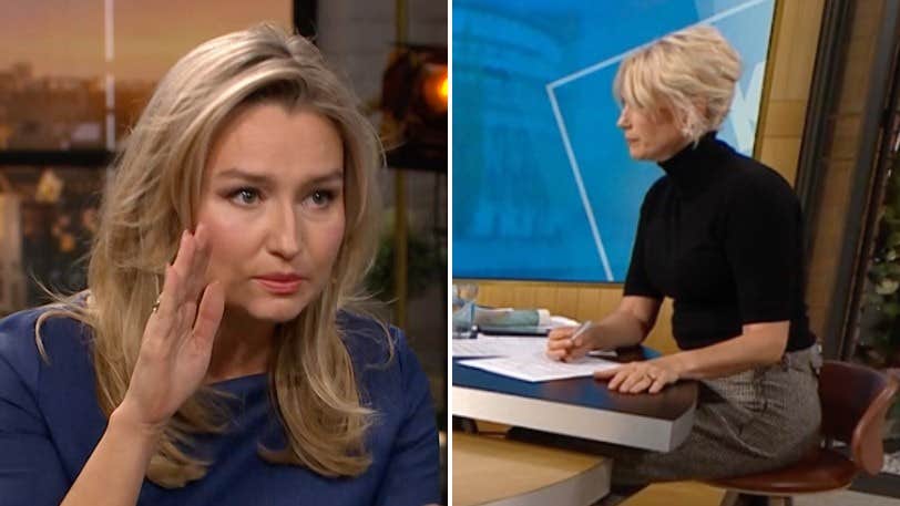 Buschs ilska efter Strömstedts fråga i Nyhetsmorgon