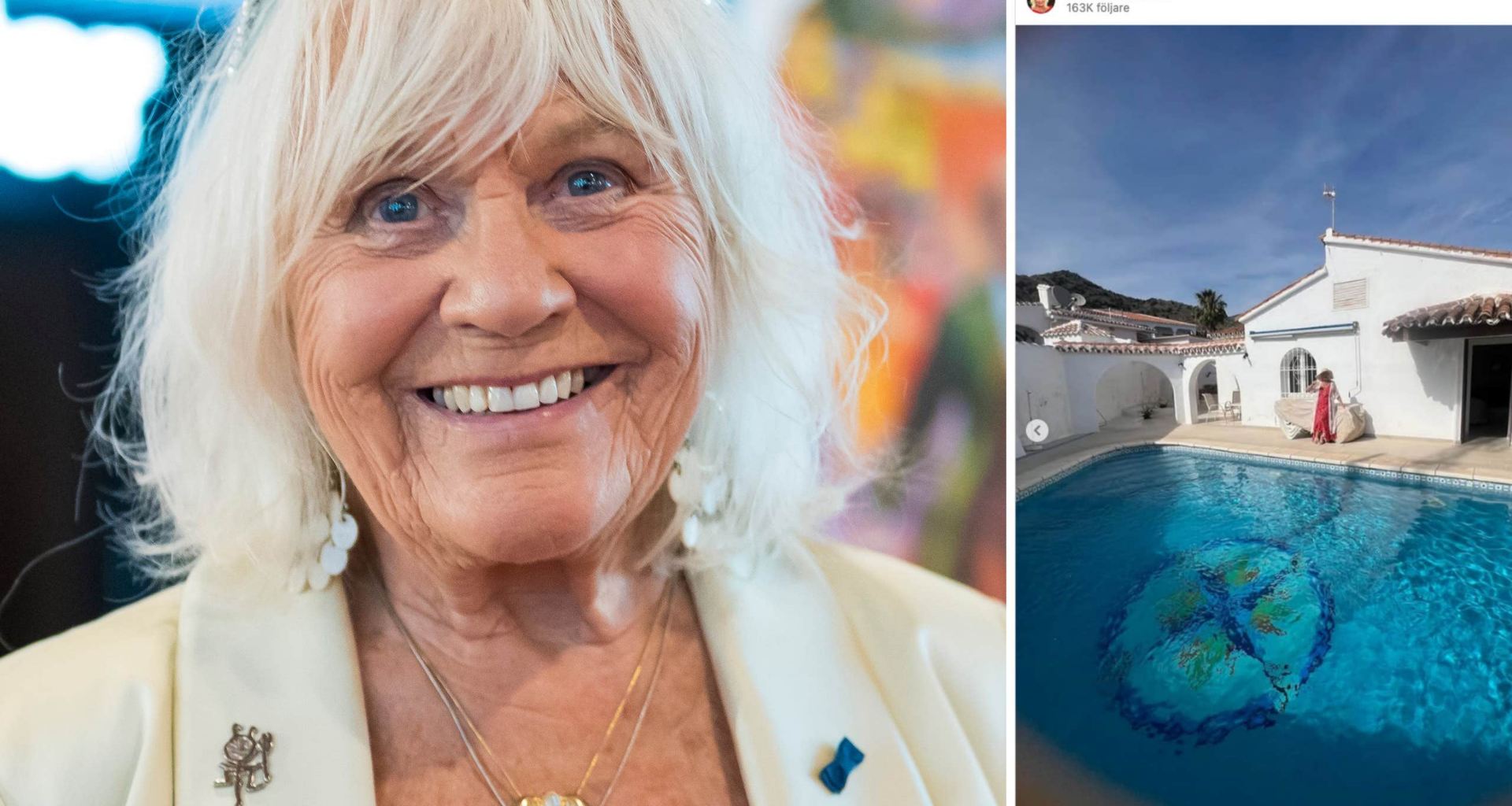 Christina Schollins
nya liv i Spanien