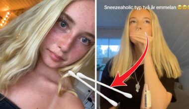 Beroende av att nysa – Vendela, 15, om ovanliga rekordet