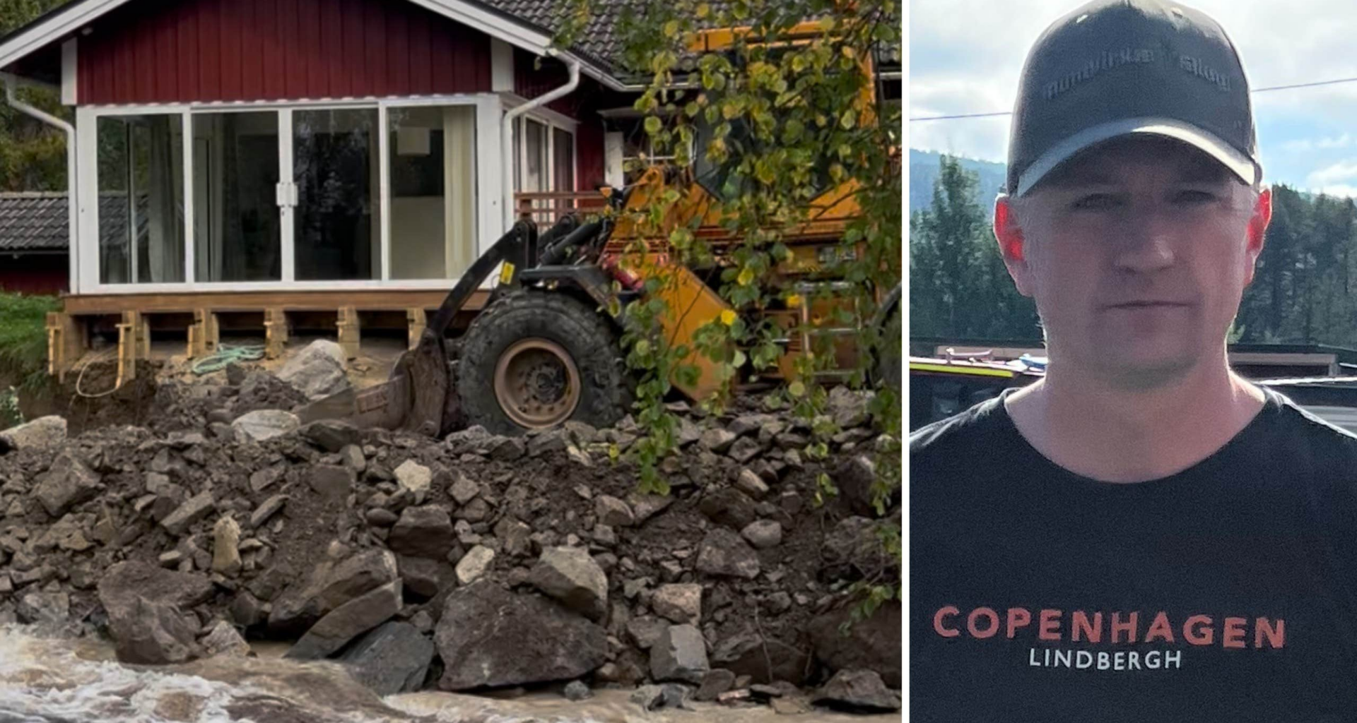 Antons hus nära att rasa – och nu slår regnet igen