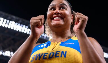 Dubbla svenska rekord av Vanessa Kamga i VM-finalen | Friidrott