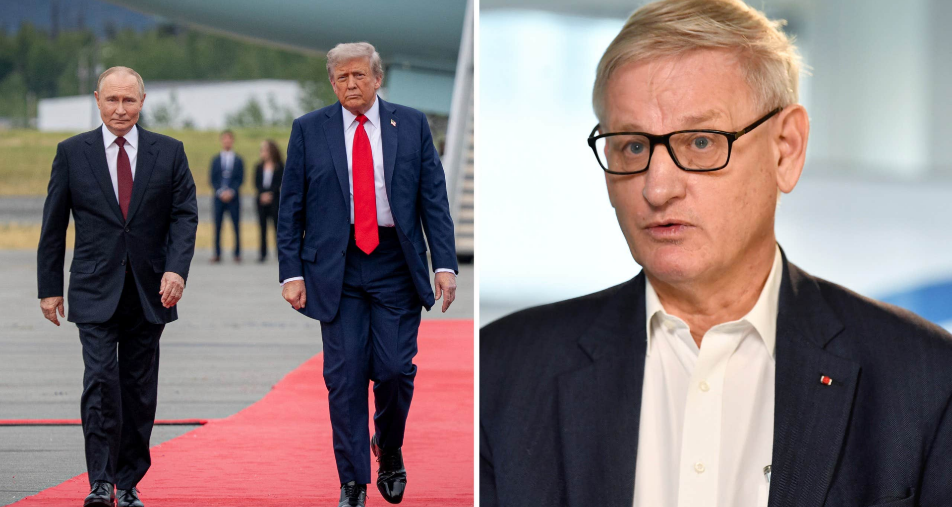 Carl Bildt kritisk mot Donald Trump: ”Faller undan för Putin”