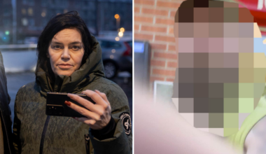 Snor Dumpens telefon – mitt under konfrontationen