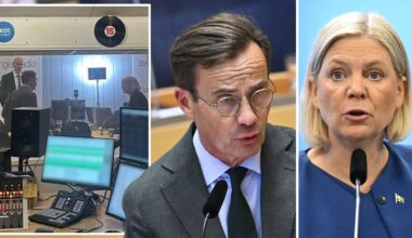 Ordbråket efter debatten mellan Andersson och Kristersson