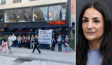 Protest vid judiska skolan – Parisa Liljestrands ilska