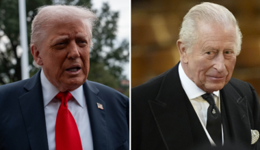 Trump reser till Storbritannien – hyllar kung Charles