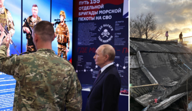 Ukraina slog till mot ryska styrkor vid Stilla havet