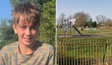 Logan Carter död efter olycka på lekplats i Cheshire