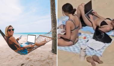 Expert varnar för hemarbete på stranden: Katastrof