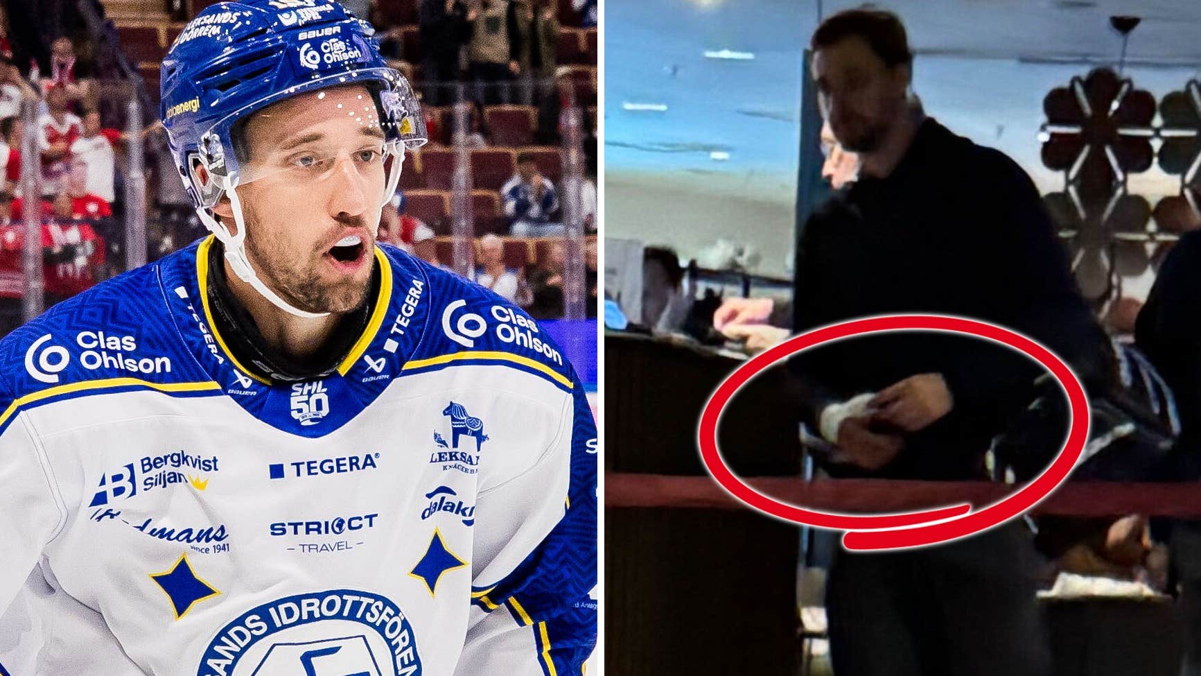 Leksands Max Veronneau skadad i tummen: ”Ej uttagningsbar” | SHL