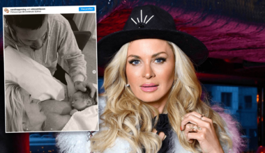 Carolina Gynning har blivit mamma
