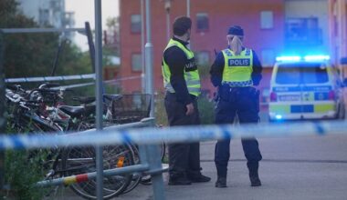 Man ihjälskjuten i Norrköping