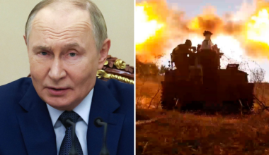 Putin bunkrar
– för krig mot Nato