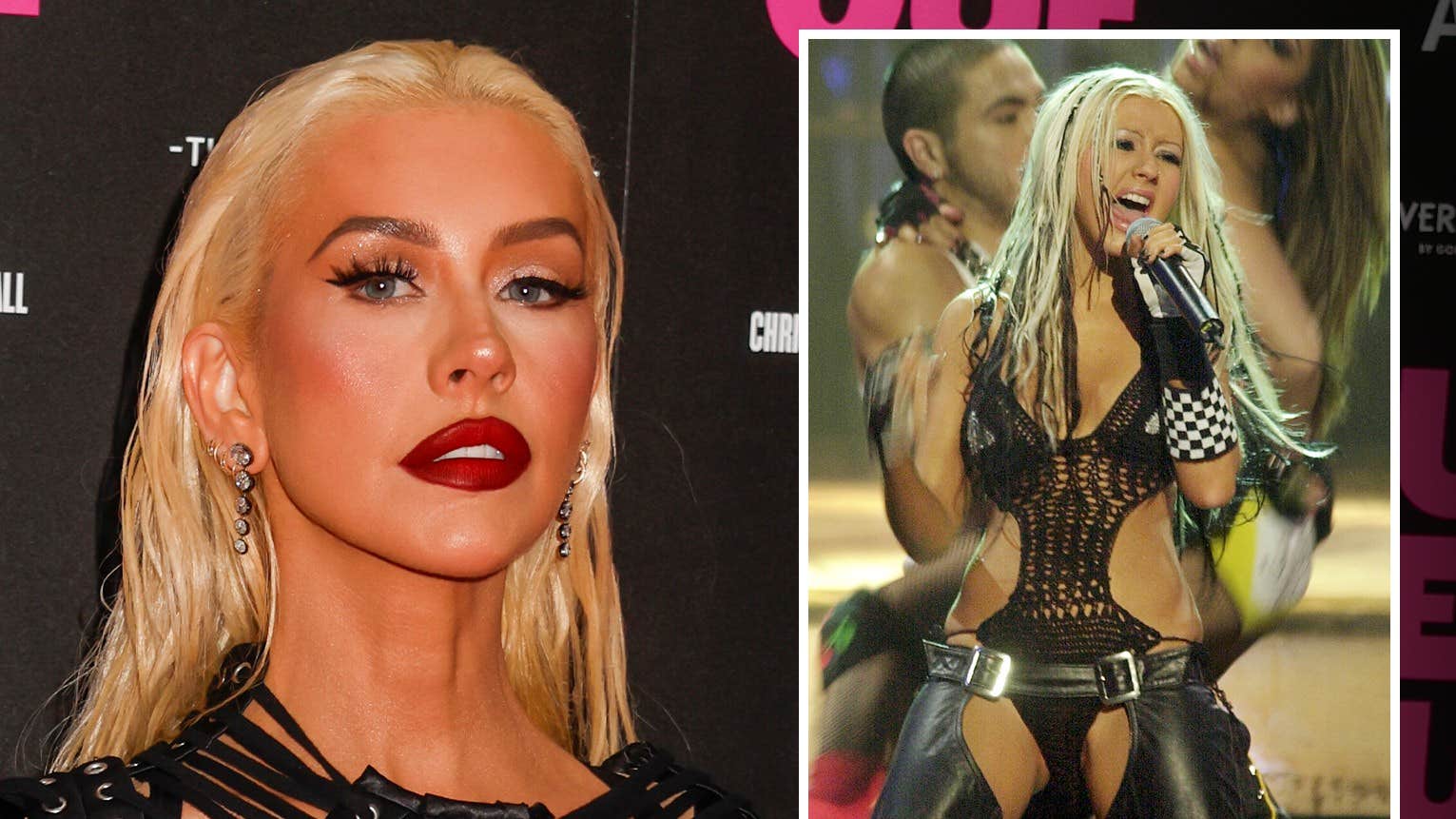 Christina Aguilera återskapar sin Y2K-look från Dirrty