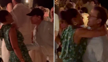 Victorias och Daniels kärlekslycka på Mykonos